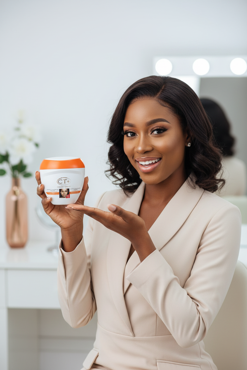 Clear Therapy + Extra Lightening Cream with"Carrot Oil" 400ml