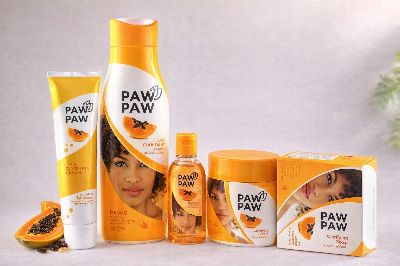Paw Paw Skin Care Set – Complete Daily Routine (Cream, Lotion, Oil & Soap)