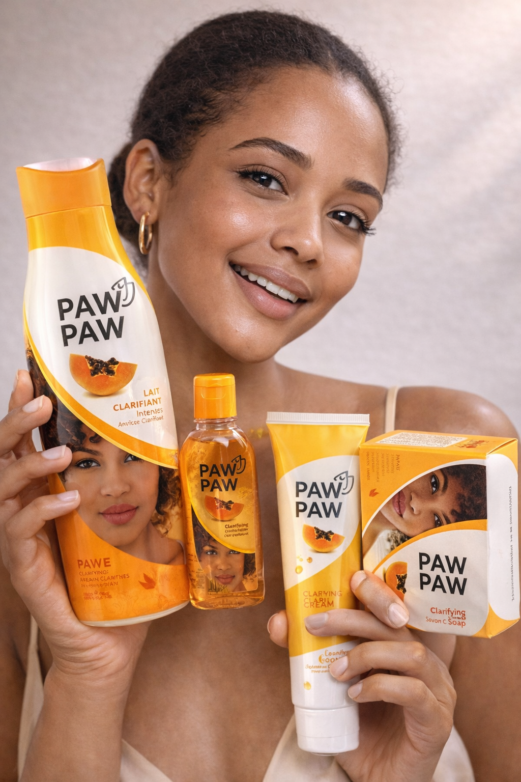 Paw Paw Skin Care Set – Complete Daily Routine (Cream, Lotion, Oil & Soap)