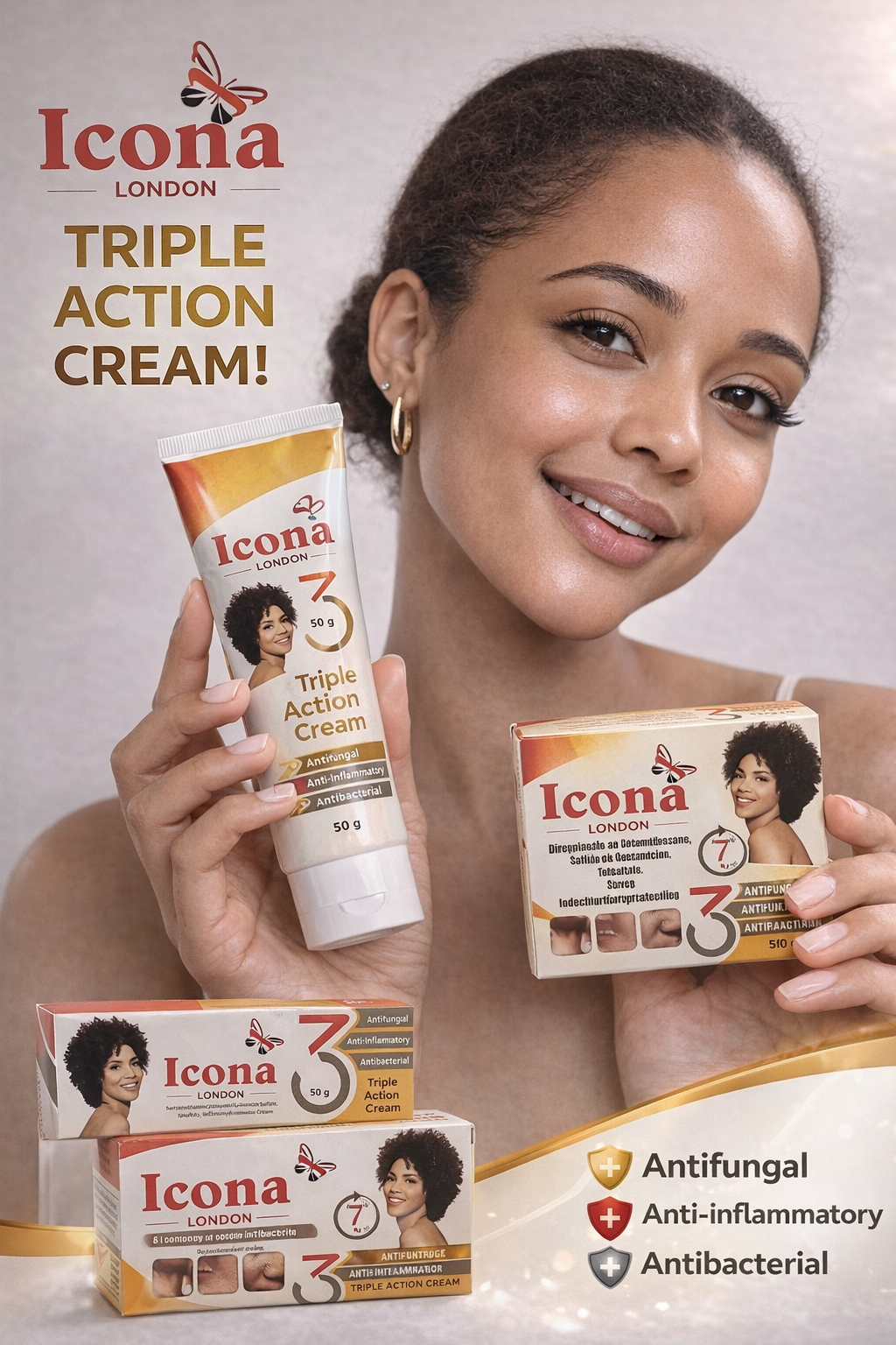 Icona  Soap for face and body moisturizer Moisturizing